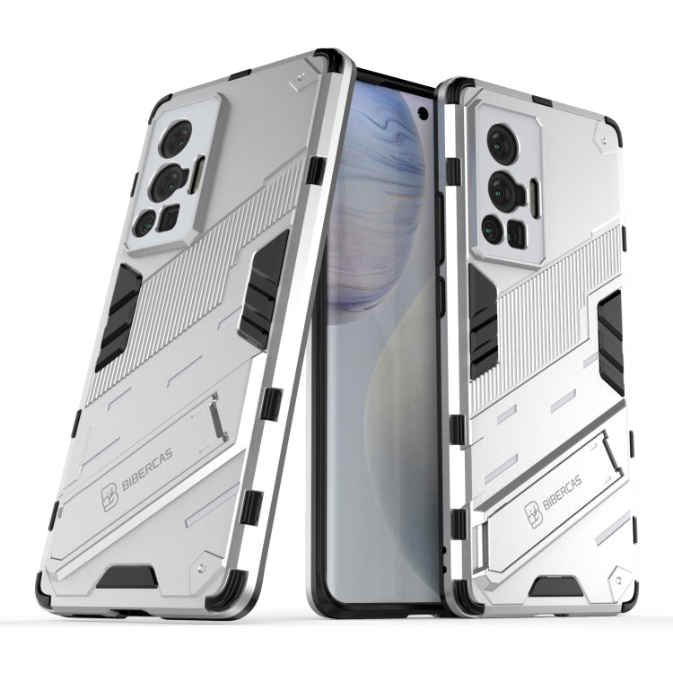 For vivo X70 Pro Punk Armor 2 in 1 PC + TPU Shockproof Case with Invisible Holder