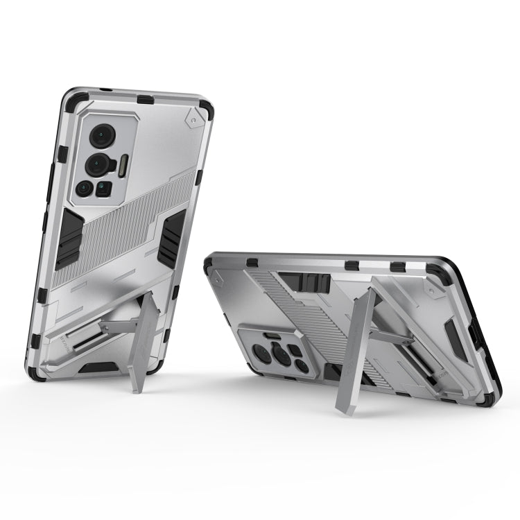 For vivo X70 Pro Punk Armor 2 in 1 PC + TPU Shockproof Case with Invisible Holder