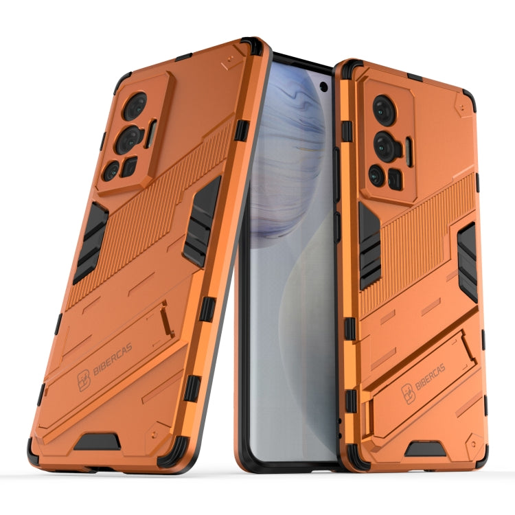 For vivo X70 Pro Punk Armor 2 in 1 PC + TPU Shockproof Case with Invisible Holder
