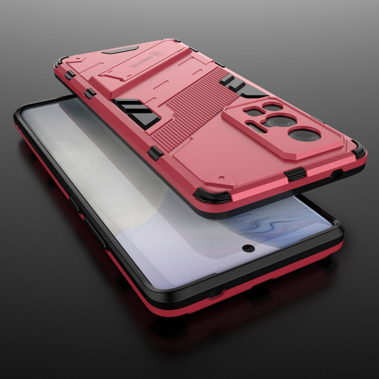 For vivo X70 Pro Punk Armor 2 in 1 PC + TPU Shockproof Case with Invisible Holder