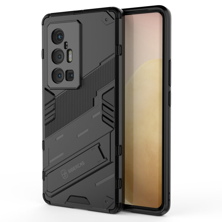 For vivo X70 Pro+ Punk Armor 2 in 1 PC + TPU Shockproof Case with Invisible Holder