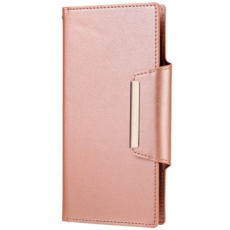 For Samsung Galaxy S21 5G Ultra-thin Separable Magnetic Horizontal Flip Leather Case with Card Slot & Wallet