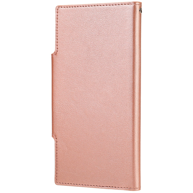 For Samsung Galaxy S21 5G Ultra-thin Separable Magnetic Horizontal Flip Leather Case with Card Slot & Wallet