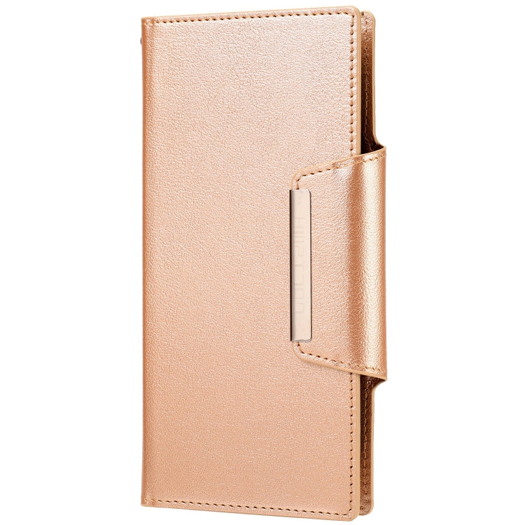For Samsung Galaxy S21+ 5G Ultra-thin Separable Magnetic Horizontal Flip Leather Case with Card Slot & Wallet