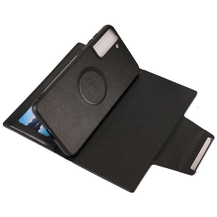 For Samsung Galaxy S21 Ultra 5G Ultra-thin Separable Magnetic Horizontal Flip Leather Case with Card Slot & Wallet