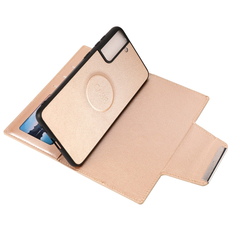 For Samsung Galaxy S21 Ultra 5G Ultra-thin Separable Magnetic Horizontal Flip Leather Case with Card Slot & Wallet