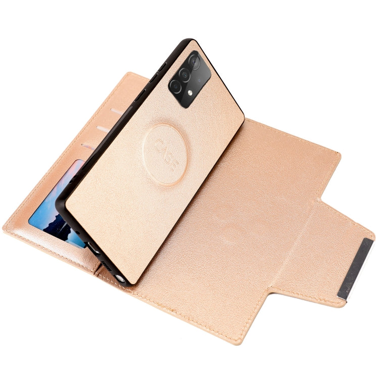 For Samsung Galaxy A52 5G / 4G Ultra-thin Separable Magnetic Horizontal Flip Leather Case with Card Slot & Wallet