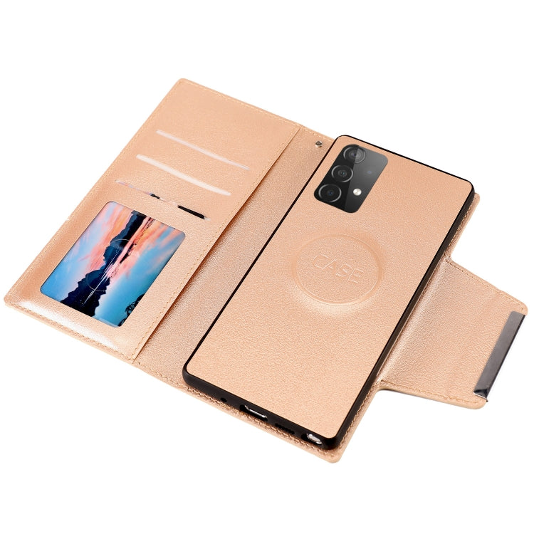 For Samsung Galaxy A52 5G / 4G Ultra-thin Separable Magnetic Horizontal Flip Leather Case with Card Slot & Wallet