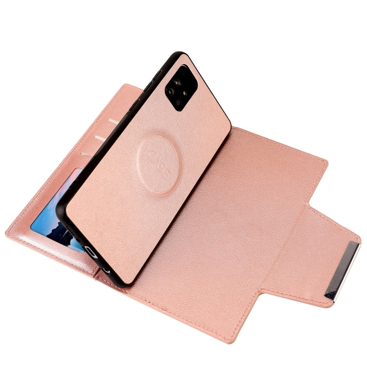 For Samsung Galaxy A71 Ultra-thin Separable Magnetic Horizontal Flip Leather Case with Card Slot & Wallet