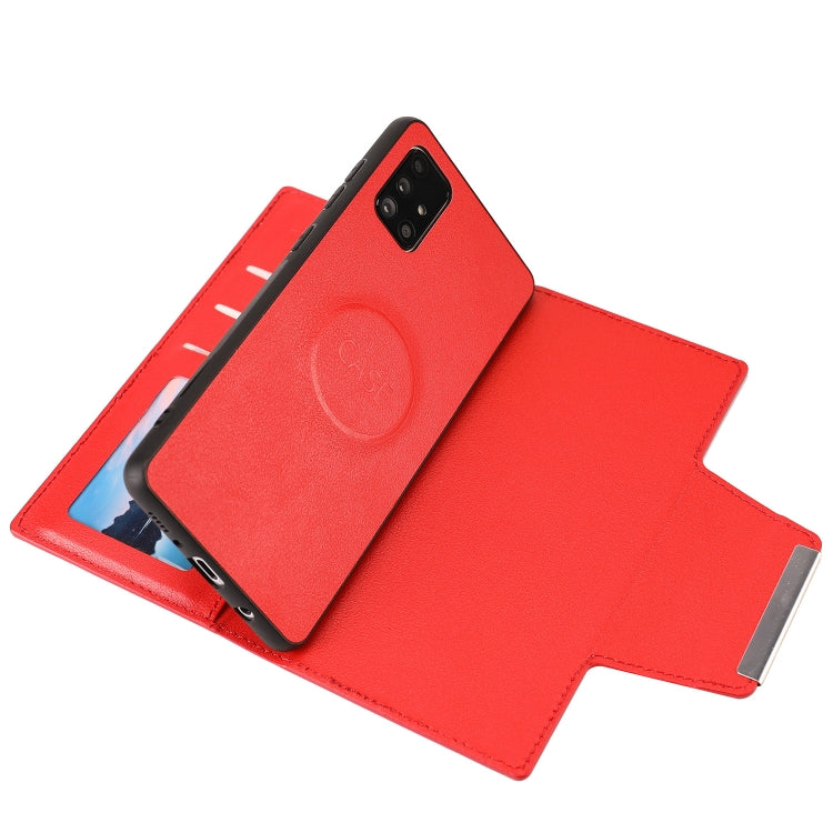 For Samsung Galaxy A71 Ultra-thin Separable Magnetic Horizontal Flip Leather Case with Card Slot & Wallet