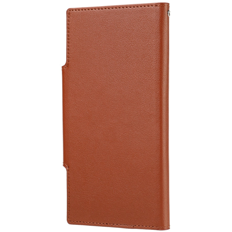 For Samsung Galaxy Note20 Ultra-thin Separable Magnetic Horizontal Flip Leather Case with Card Slot & Wallet