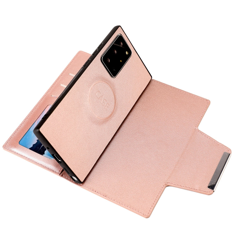 For Samsung Galaxy Note20 Ultra Ultra-thin Separable Magnetic Horizontal Flip Leather Case with Card Slot & Wallet