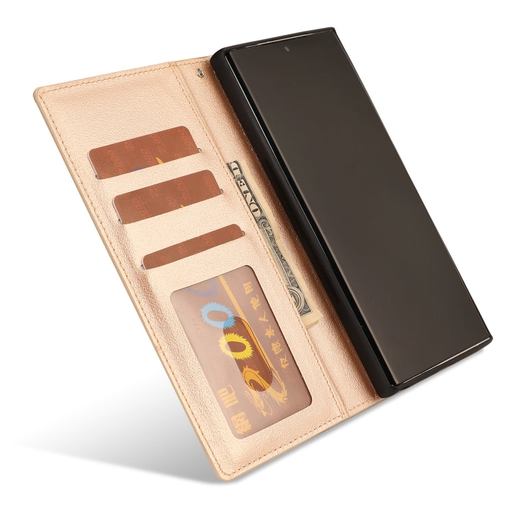 For Samsung Galaxy Note20 Ultra Ultra-thin Separable Magnetic Horizontal Flip Leather Case with Card Slot & Wallet