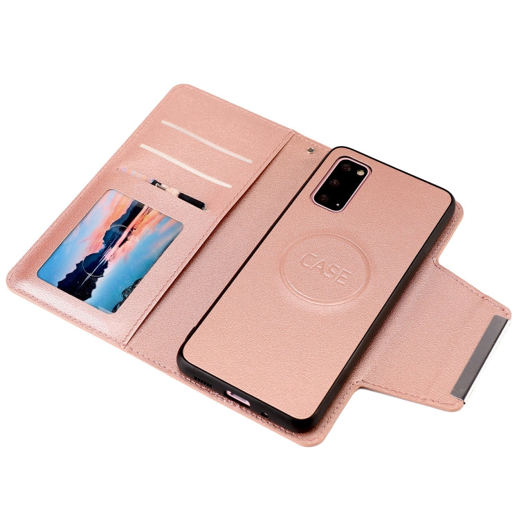 For Samsung Galaxy S20 Ultra-thin Separable Magnetic Horizontal Flip Leather Case with Card Slot & Wallet