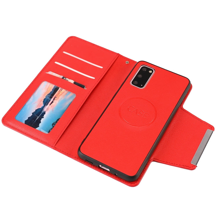 For Samsung Galaxy S20 Ultra-thin Separable Magnetic Horizontal Flip Leather Case with Card Slot & Wallet