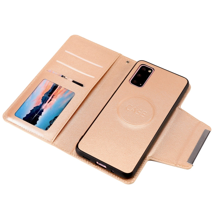 For Samsung Galaxy S20 Ultra-thin Separable Magnetic Horizontal Flip Leather Case with Card Slot & Wallet