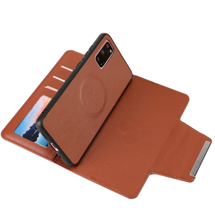 For Samsung Galaxy S20 Ultra-thin Separable Magnetic Horizontal Flip Leather Case with Card Slot & Wallet