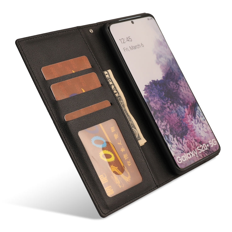 For Samsung Galaxy S20+ Ultra-thin Separable Magnetic Horizontal Flip Leather Case with Card Slot & Wallet