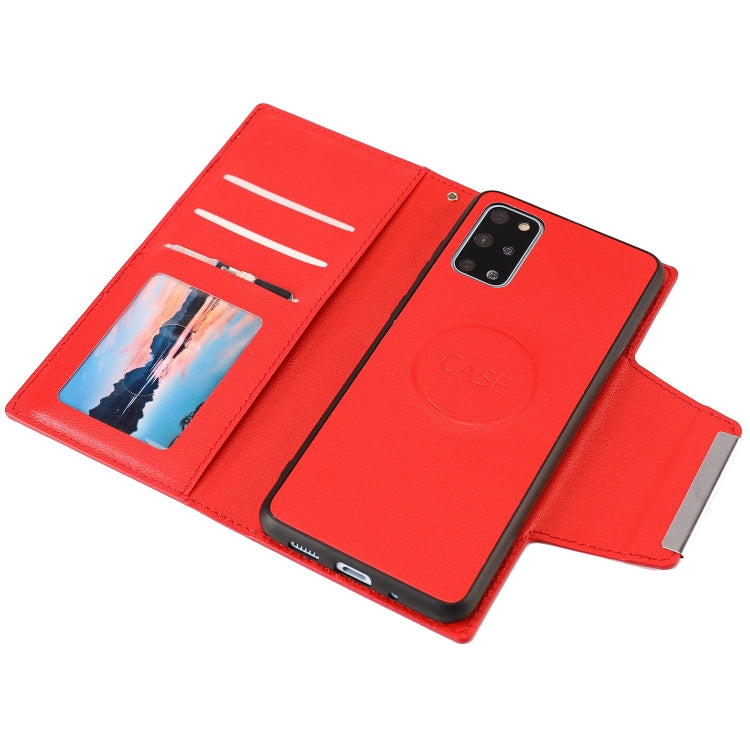 For Samsung Galaxy S20+ Ultra-thin Separable Magnetic Horizontal Flip Leather Case with Card Slot & Wallet