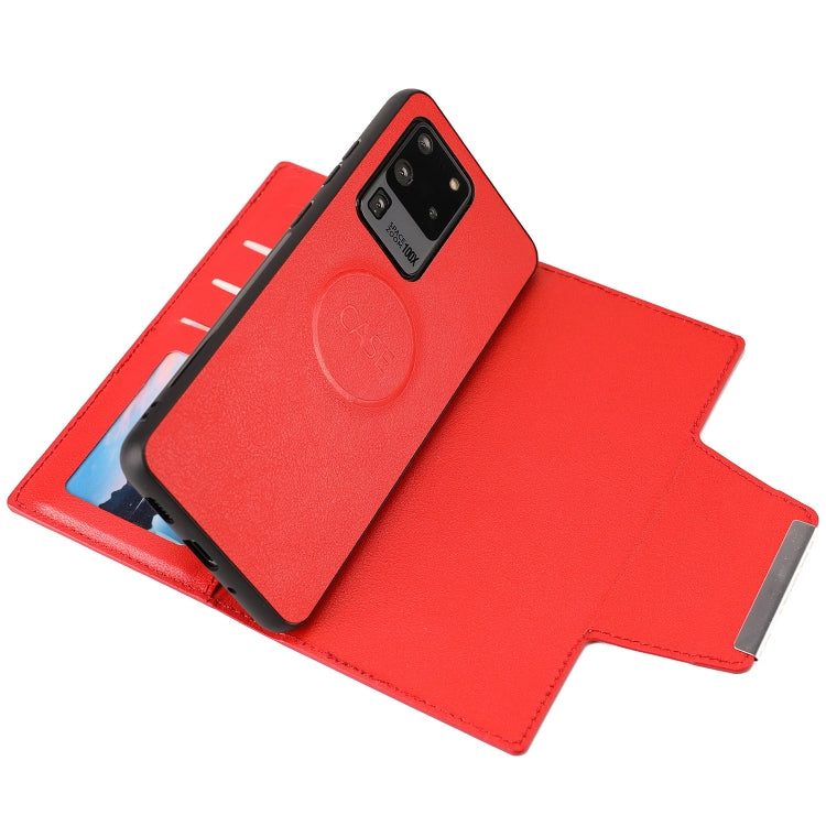 For Samsung Galaxy S20 Ultra Ultra-thin Separable Magnetic Horizontal Flip Leather Case with Card Slot & Wallet