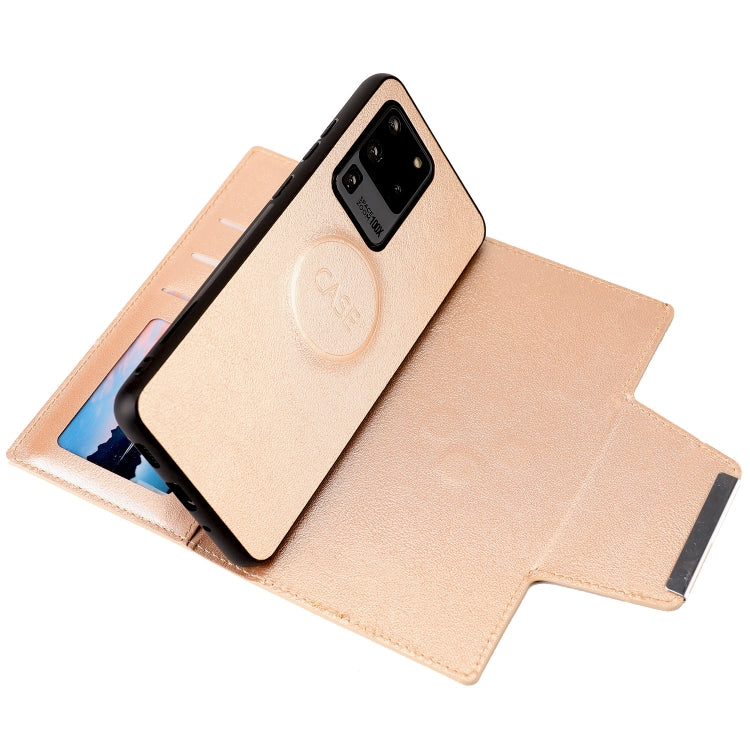 For Samsung Galaxy S20 Ultra Ultra-thin Separable Magnetic Horizontal Flip Leather Case with Card Slot & Wallet