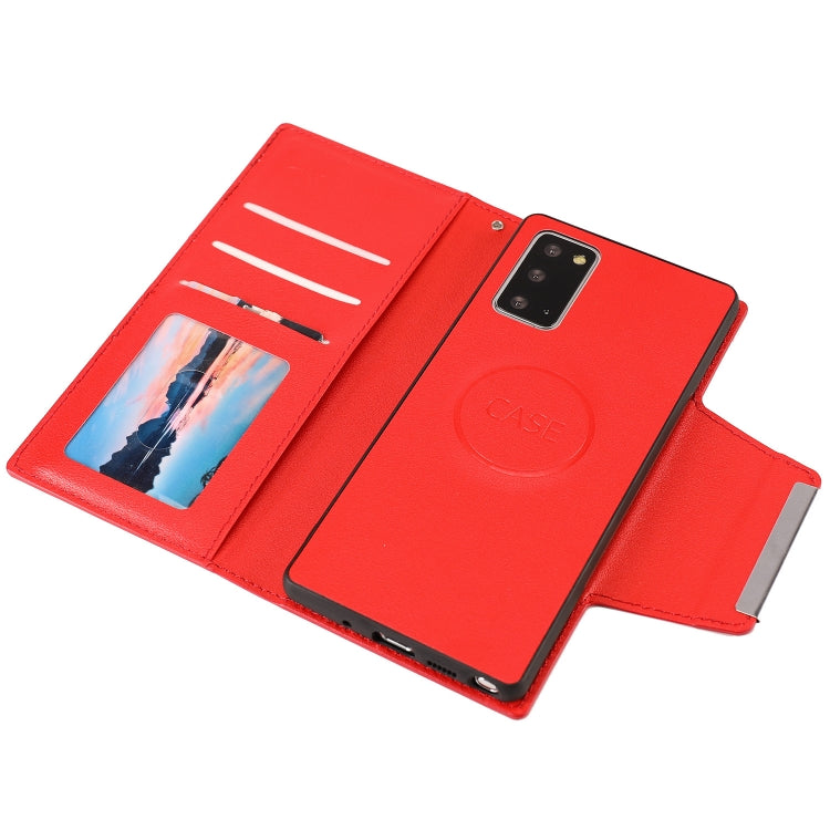 For Samsung Galaxy S20 FE Ultra-thin Separable Magnetic Horizontal Flip Leather Case with Card Slot & Wallet