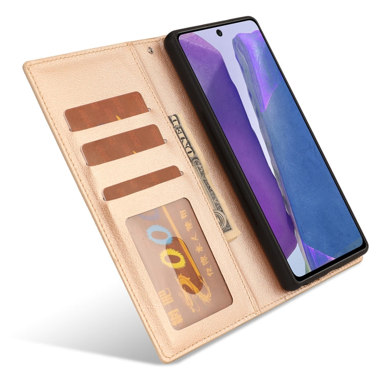 For Samsung Galaxy S20 FE Ultra-thin Separable Magnetic Horizontal Flip Leather Case with Card Slot & Wallet