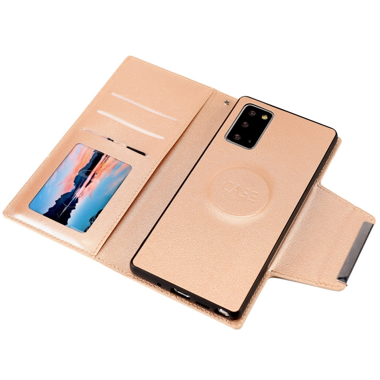 For Samsung Galaxy S20 FE Ultra-thin Separable Magnetic Horizontal Flip Leather Case with Card Slot & Wallet