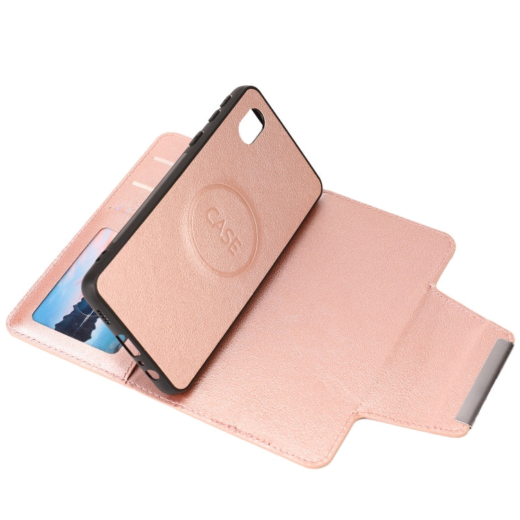 For Samsung Galaxy A01 Core Ultra-thin Separable Magnetic Horizontal Flip Leather Case with Card Slot & Wallet