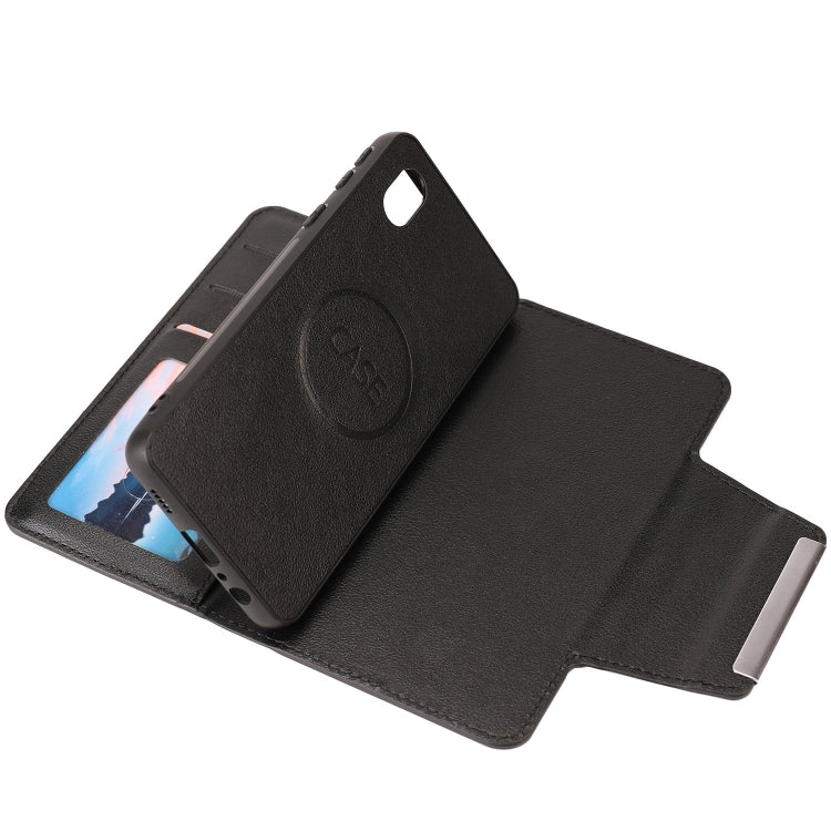 For Samsung Galaxy A01 Core Ultra-thin Separable Magnetic Horizontal Flip Leather Case with Card Slot & Wallet
