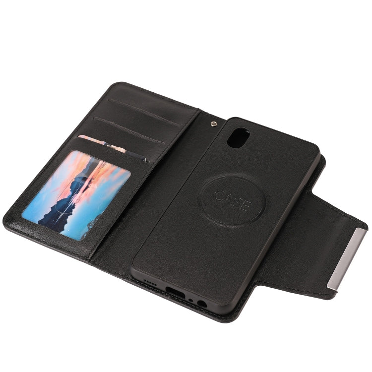 For Samsung Galaxy A01 Core Ultra-thin Separable Magnetic Horizontal Flip Leather Case with Card Slot & Wallet