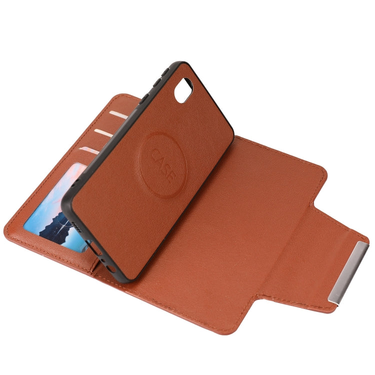 For Samsung Galaxy A01 Core Ultra-thin Separable Magnetic Horizontal Flip Leather Case with Card Slot & Wallet