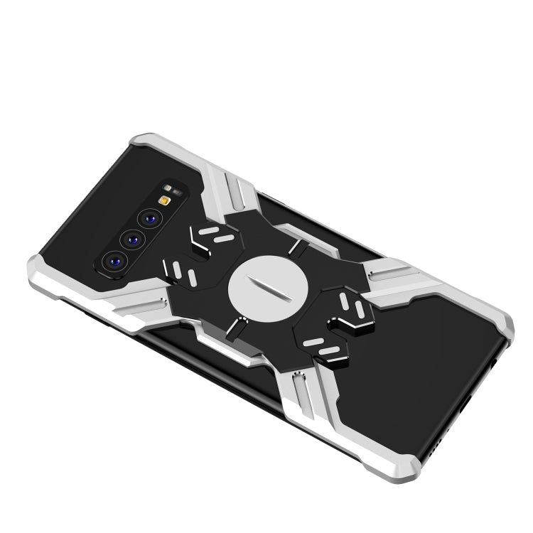 For Galaxy S10e Hero Series Anti-fall Wear-resistant Metal Protective Case with Bracket