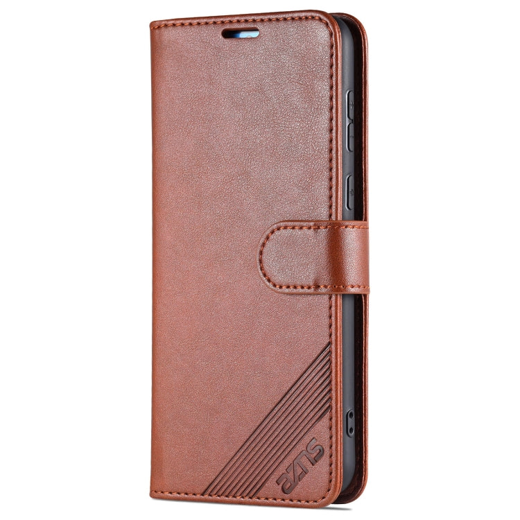 For Huawei P50 Pro AZNS Sheepskin Texture Horizontal Flip Leather Case with Holder & Card Slots & Wallet