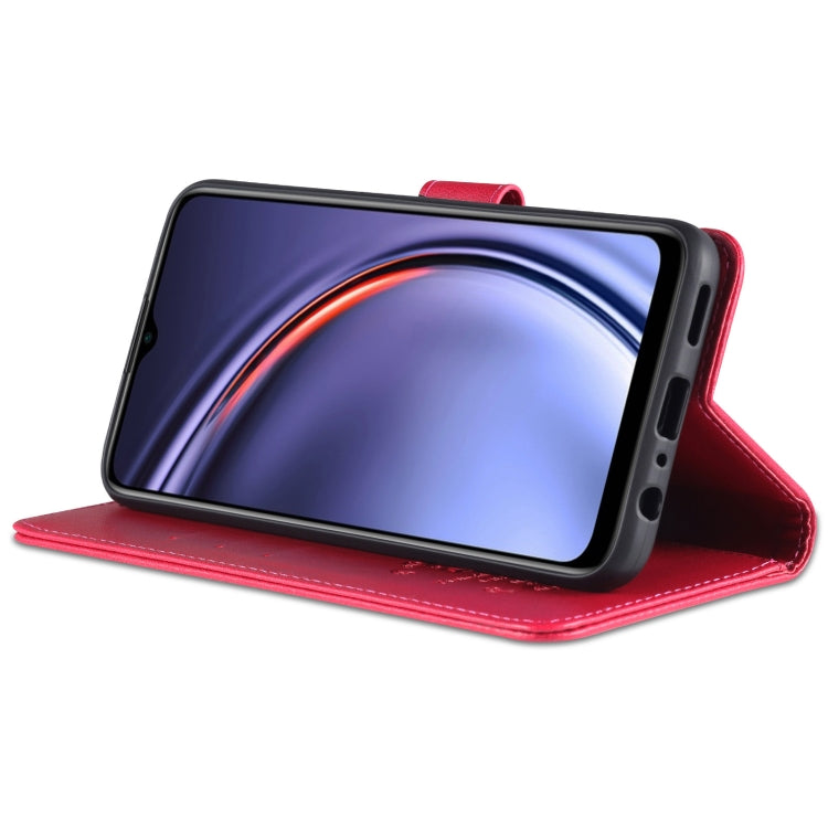 For Huawei Maimang 10 SE 5G AZNS Sheepskin Texture Horizontal Flip Leather Case with Holder & Card Slots & Wallet