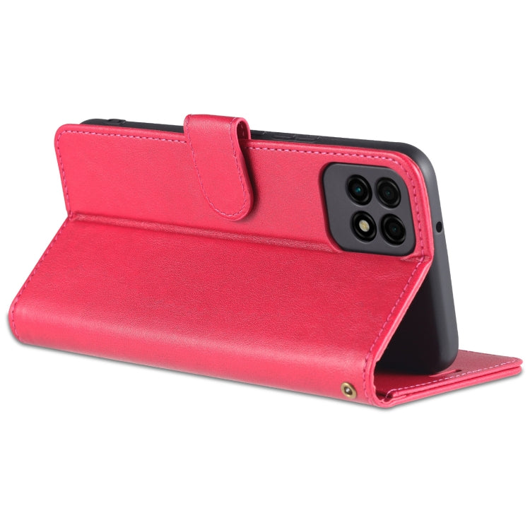 For Huawei Maimang 10 SE 5G AZNS Sheepskin Texture Horizontal Flip Leather Case with Holder & Card Slots & Wallet