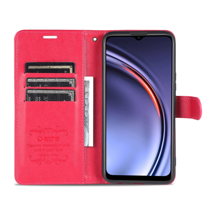 For Huawei Maimang 10 SE 5G AZNS Sheepskin Texture Horizontal Flip Leather Case with Holder & Card Slots & Wallet