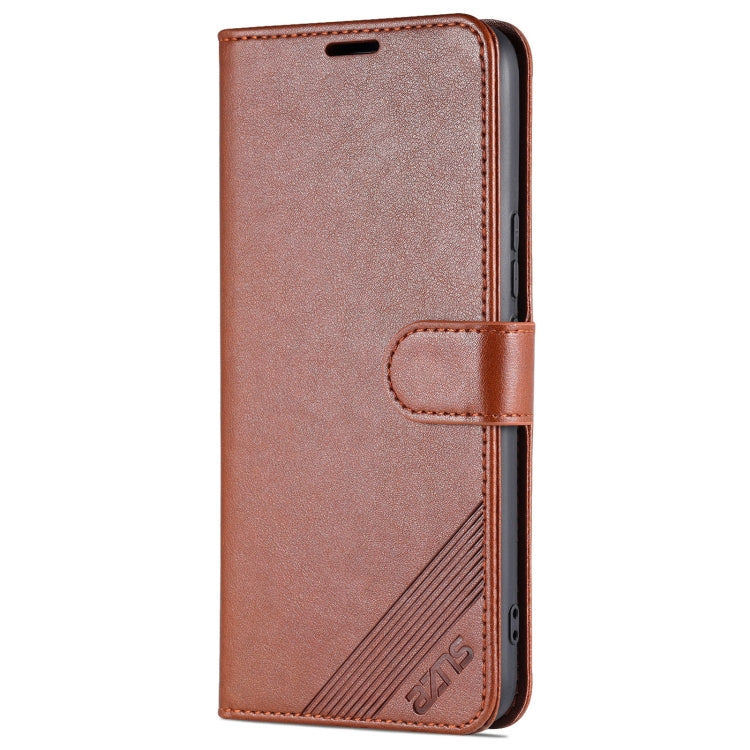 For Huawei Maimang 10 SE 5G AZNS Sheepskin Texture Horizontal Flip Leather Case with Holder & Card Slots & Wallet
