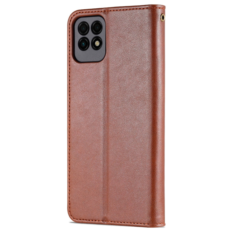 For Huawei Maimang 10 SE 5G AZNS Sheepskin Texture Horizontal Flip Leather Case with Holder & Card Slots & Wallet