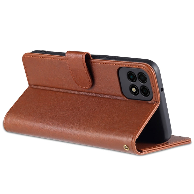 For Huawei Maimang 10 SE 5G AZNS Sheepskin Texture Horizontal Flip Leather Case with Holder & Card Slots & Wallet