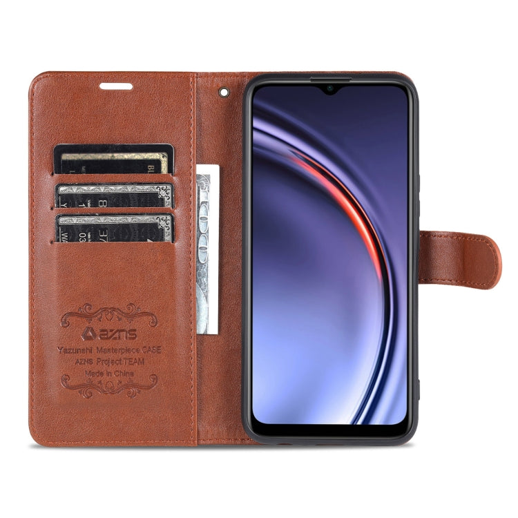 For Huawei Maimang 10 SE 5G AZNS Sheepskin Texture Horizontal Flip Leather Case with Holder & Card Slots & Wallet