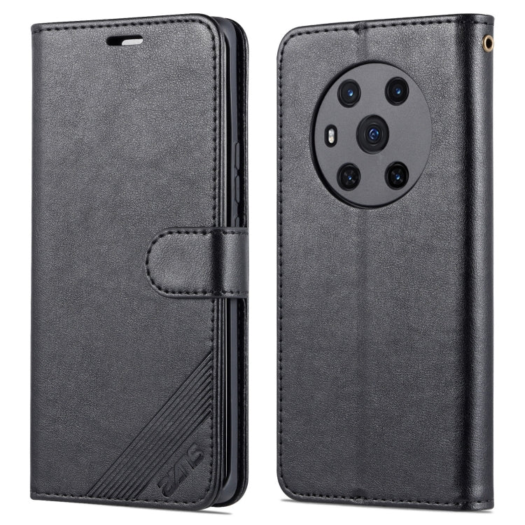For Honor Magic3 AZNS Sheepskin Texture Horizontal Flip Leather Case with Holder & Card Slots & Wallet