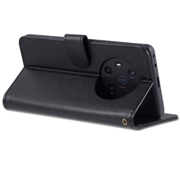 For Honor Magic3 AZNS Sheepskin Texture Horizontal Flip Leather Case with Holder & Card Slots & Wallet