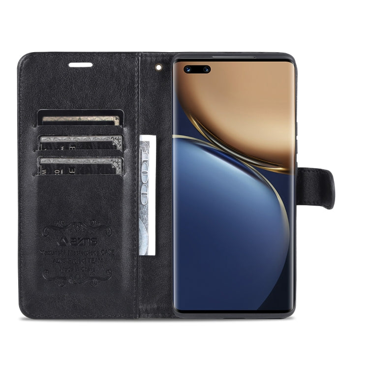 For Honor Magic3 AZNS Sheepskin Texture Horizontal Flip Leather Case with Holder & Card Slots & Wallet