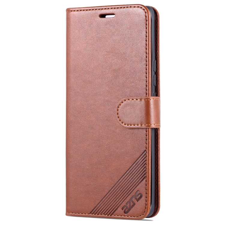 For Honor Magic3 AZNS Sheepskin Texture Horizontal Flip Leather Case with Holder & Card Slots & Wallet