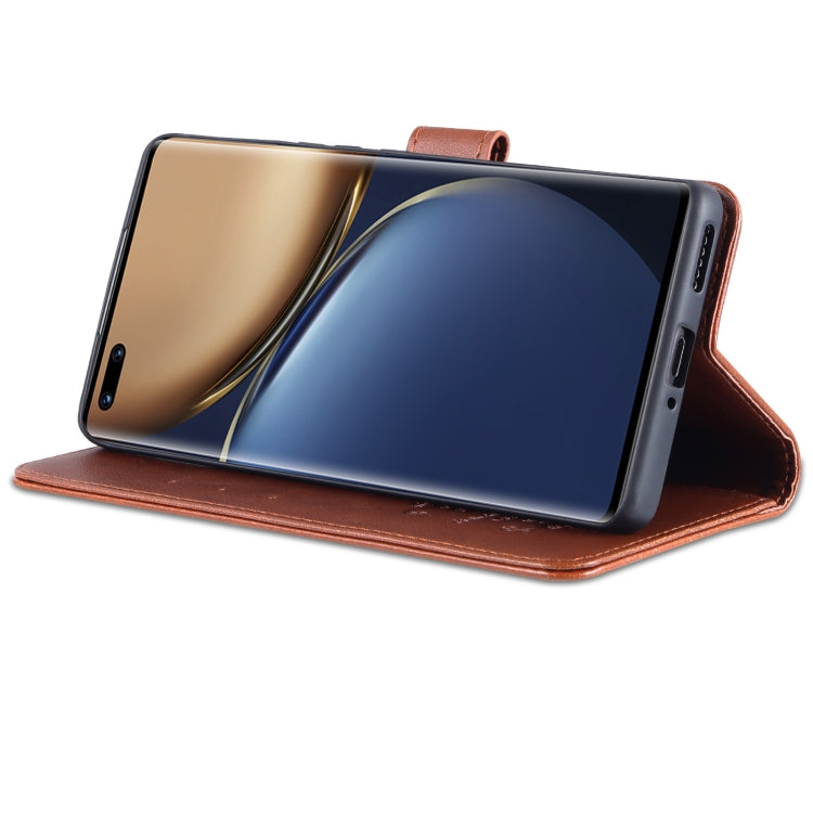 For Honor Magic3 AZNS Sheepskin Texture Horizontal Flip Leather Case with Holder & Card Slots & Wallet