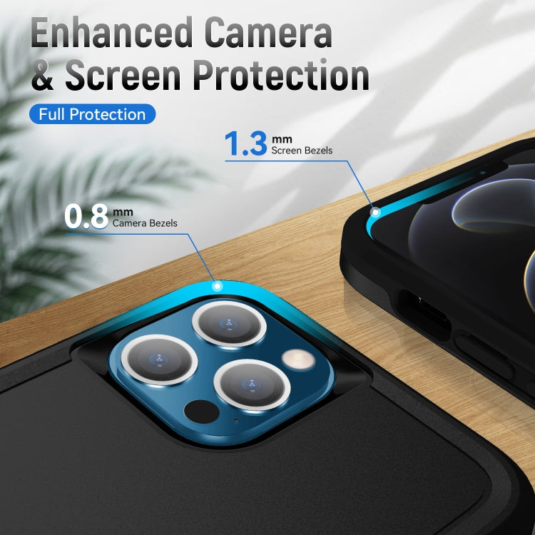 For iPhone 12 / 12 Pro Pioneer Armor Heavy Duty Shockproof Phone Case