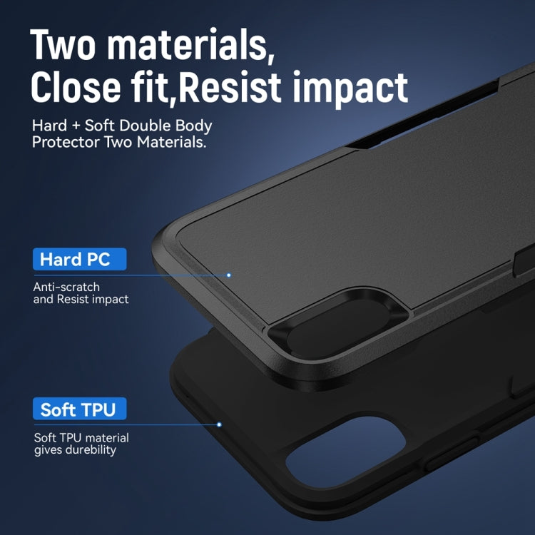 For iPhone XR Pioneer Armor Heavy Duty Shockproof Phone Case