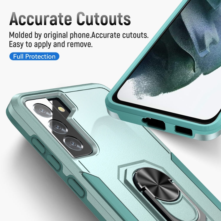 For Samsung Galay S21 5G Pioneer Armor Heavy Duty PC + TPU Shockproof Case with Holder