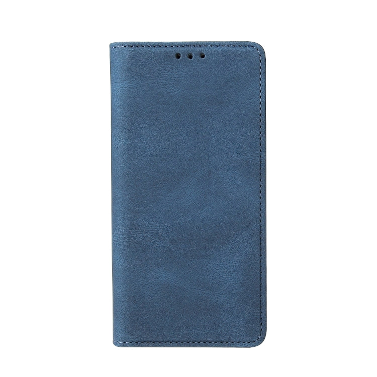 For Samsung Galaxy A01 EU Version Simple Suction Closure Horizontal Flip Leather Case with Holder & Card Slot & Wallet